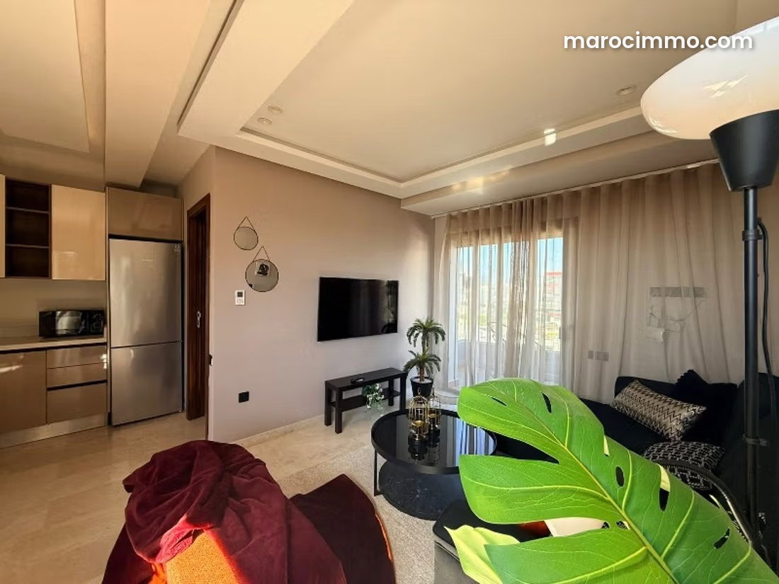 Furnished apartment with terrace, Ferme Bretone, Casablanca — Casablanca