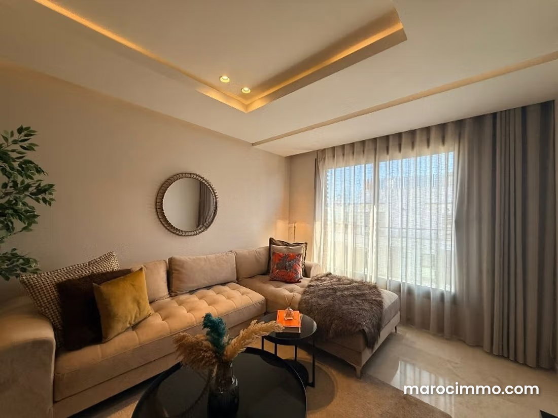 Appartement meublé 2 pièces à louer à Ferme Bretone Casablanca — Casablanca