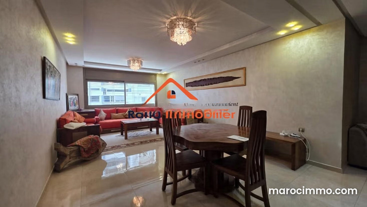 150 sqm Apartment for Sale in Agdal, Rabat – Bright and Well Located — Rabat