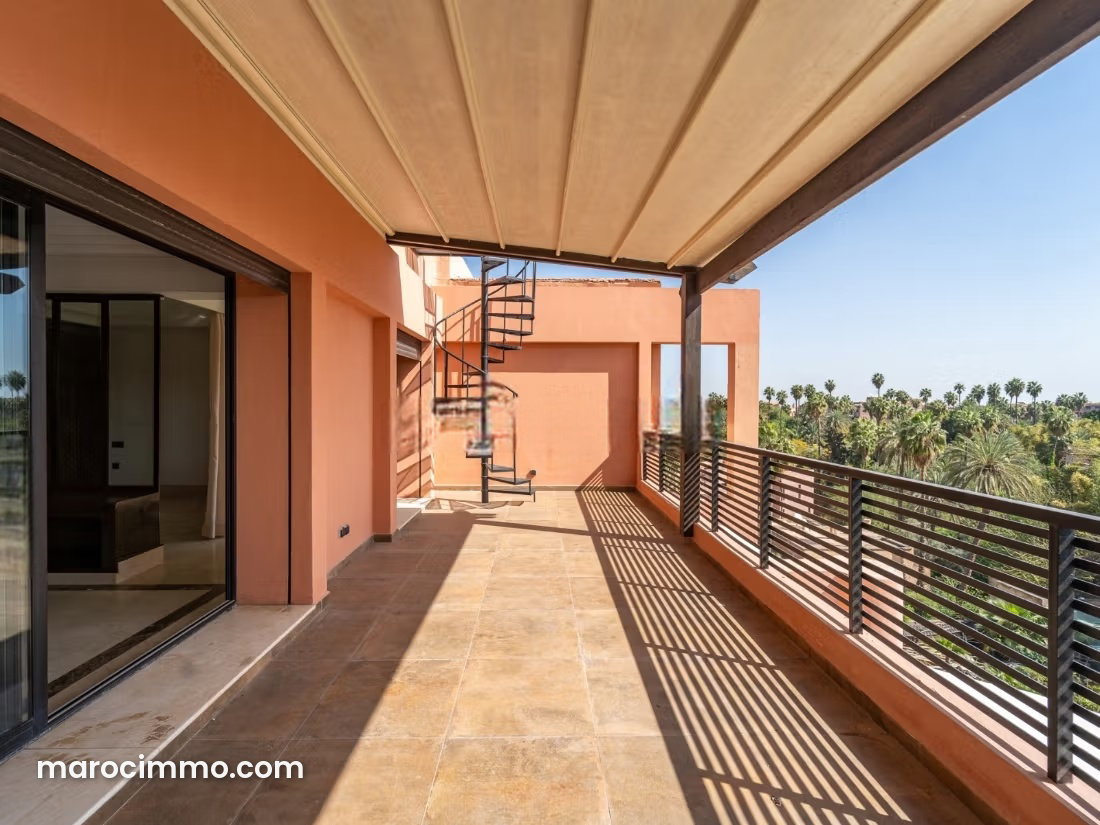 89 sqm Apartment with Views of Majorelle Gardens and the Atlas Mountains, Marrakech — Marrakesh