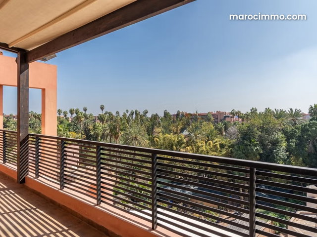A vendre appartement avec terrasse vue jardin Majorelle — 2