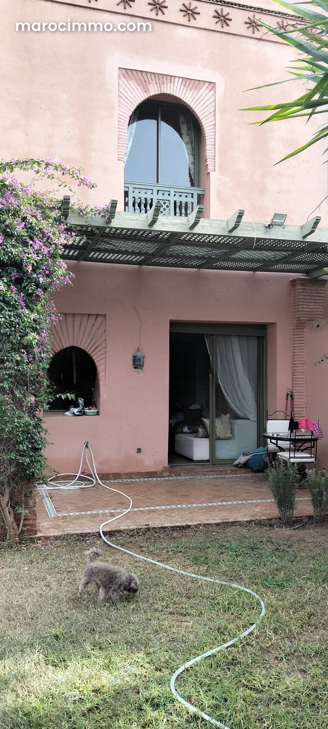 Appartement 110 m² avec jardin et piscine, Palmeraie, Marrakech — Marrakech