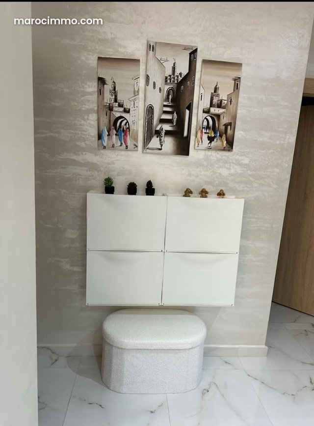 Louez cet appartement à Hay Hassani. Surface de 96 m². Concierge et climatisation — 3