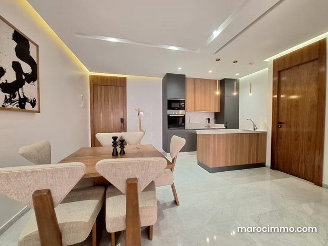 Superbe appartement à louer à Guéliz. 3 pièces. Bien meublé — 5