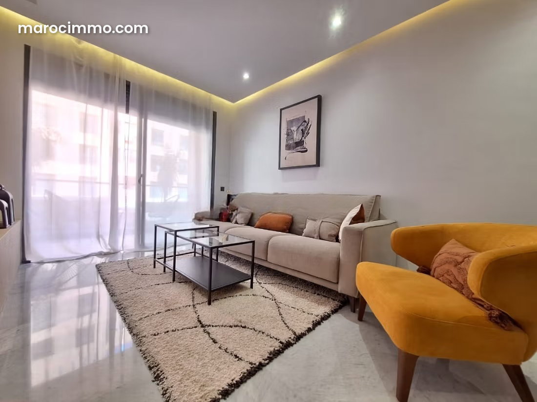 Appartement meublé avec terrasse à louer à Guéliz Marrakech — Marrakech