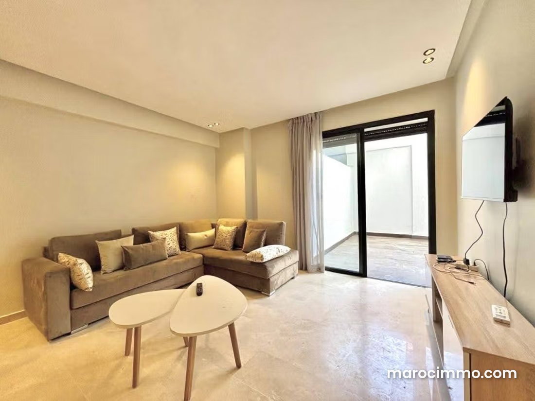 Furnished Apartment with Terrace in Casablanca's Quartier des Hôpitaux — Casablanca