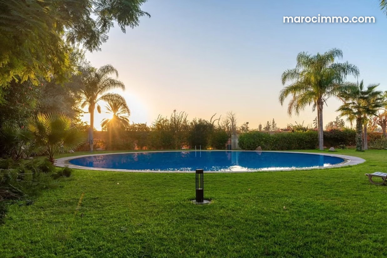 Furnished Apartment in Hivernage, Marrakech, Residence with Swimming Pool — Marrakesh