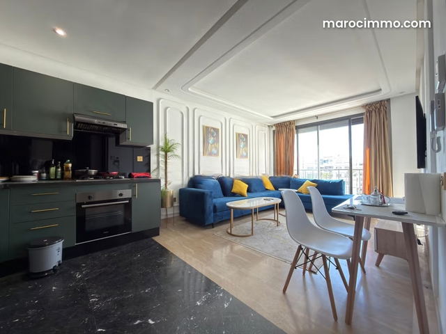 Splendid Modern South-Facing Studio with No Neighbors — Casablanca