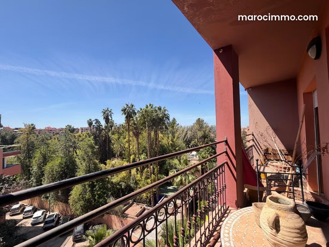 Two-bedroom apartment with terrace in Majorelle, Marrakech — Marrakesh