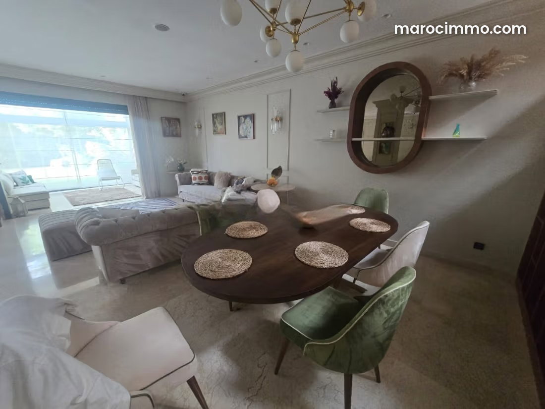 Villa meublée 4 chambres avec piscine, Ville Verte, Bouskoura — Bouskoura