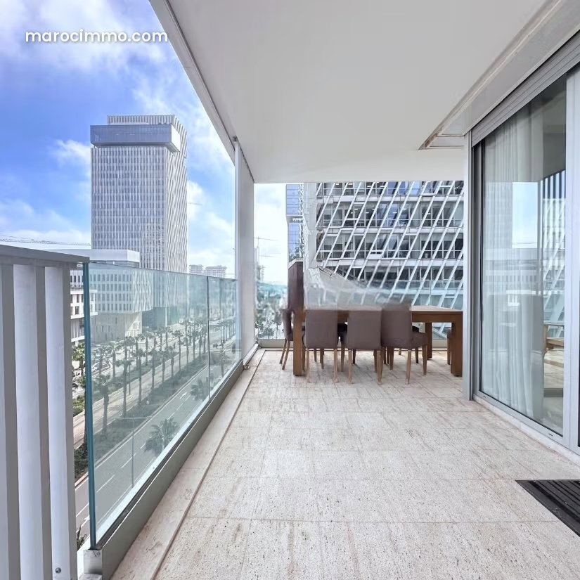 125 m² Apartment, 2 Bedrooms, Casablanca Finance City — Casablanca