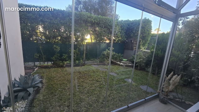 A louer Rez de Jardin meublé Prestigia Ville verte — Bouskoura
