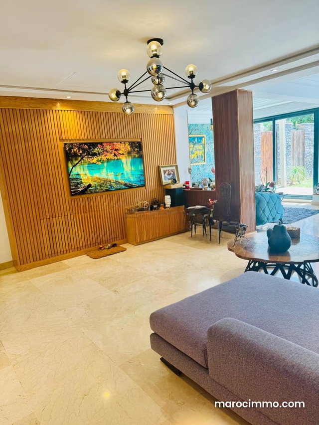 A vendre Rez de Jardin 437m2 Palmeraie Ville Verte — 5