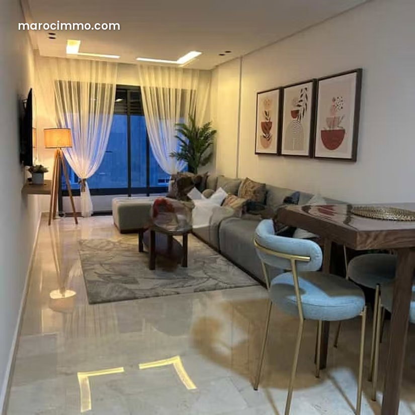 New Furnished Apartment in Oulfa, Casablanca, with Garage — Casablanca