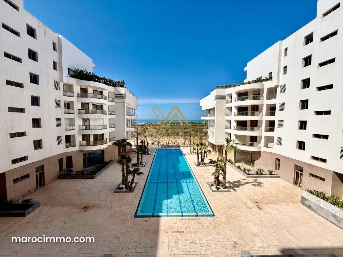 Three-room apartment with sea view, Aïn Diab, Casablanca — Casablanca