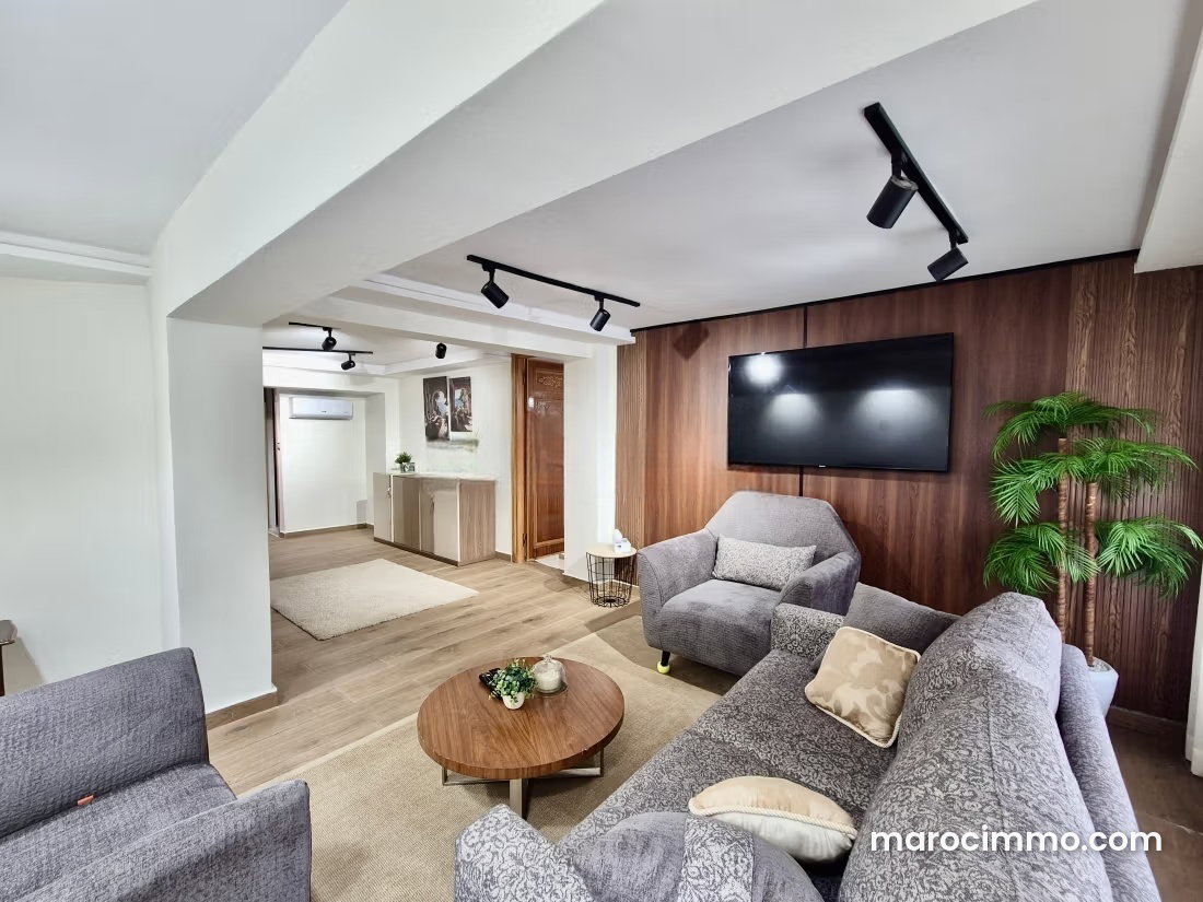 Furnished Apartment with Mezzanine for Rent in Gauthier, Casablanca — Casablanca