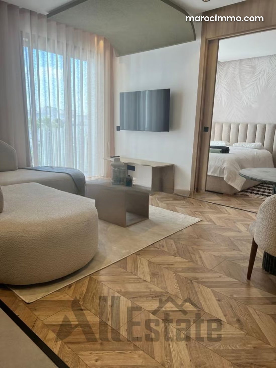 Newly Furnished Studio, Hermitage, Casablanca for Rent — Casablanca