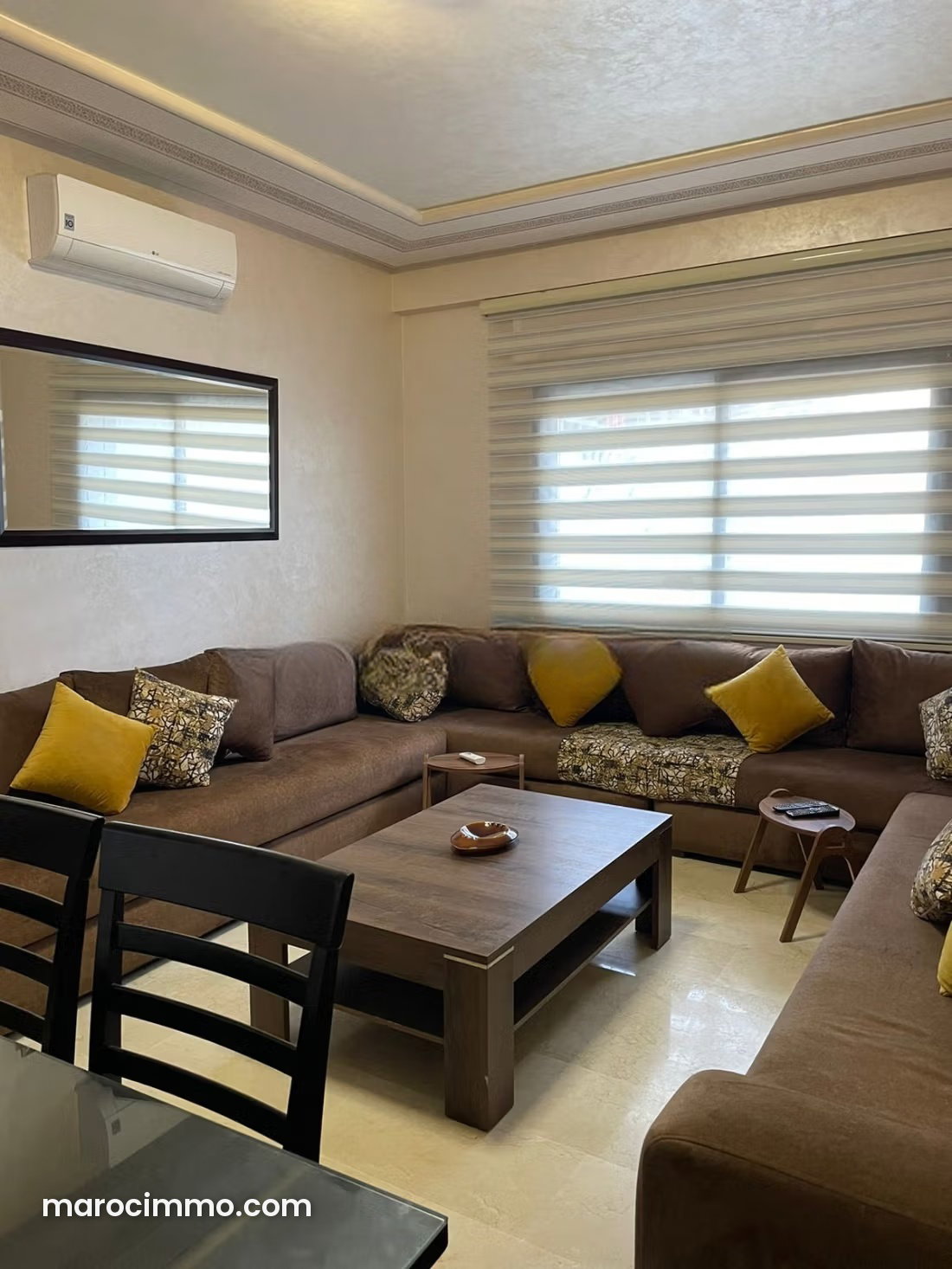 Furnished sea-view apartment, De La Plage, Tangier for rent — Tangier