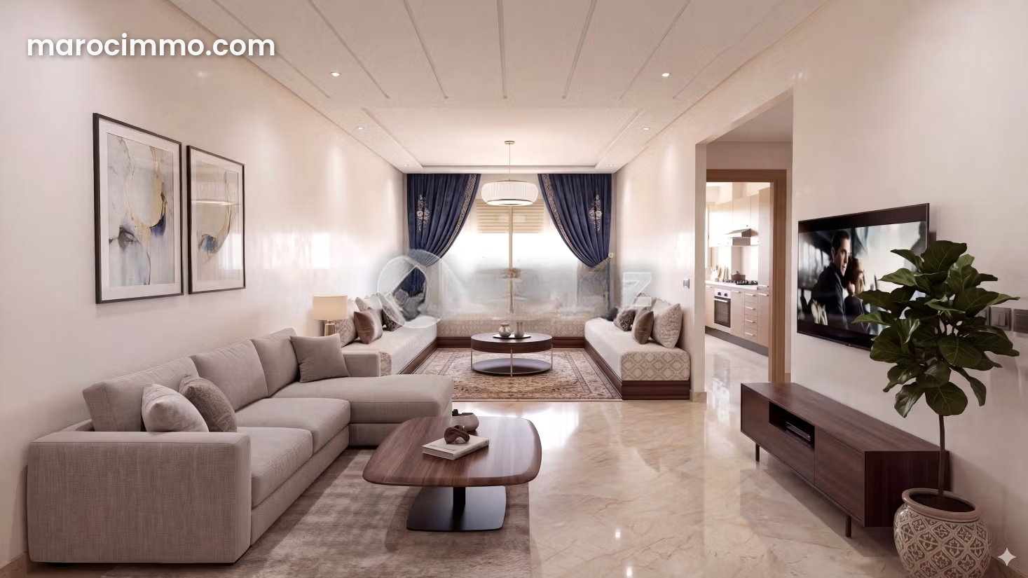 2-Bedroom Apartment in Ain Sebaa, Casablanca to Customize — Casablanca
