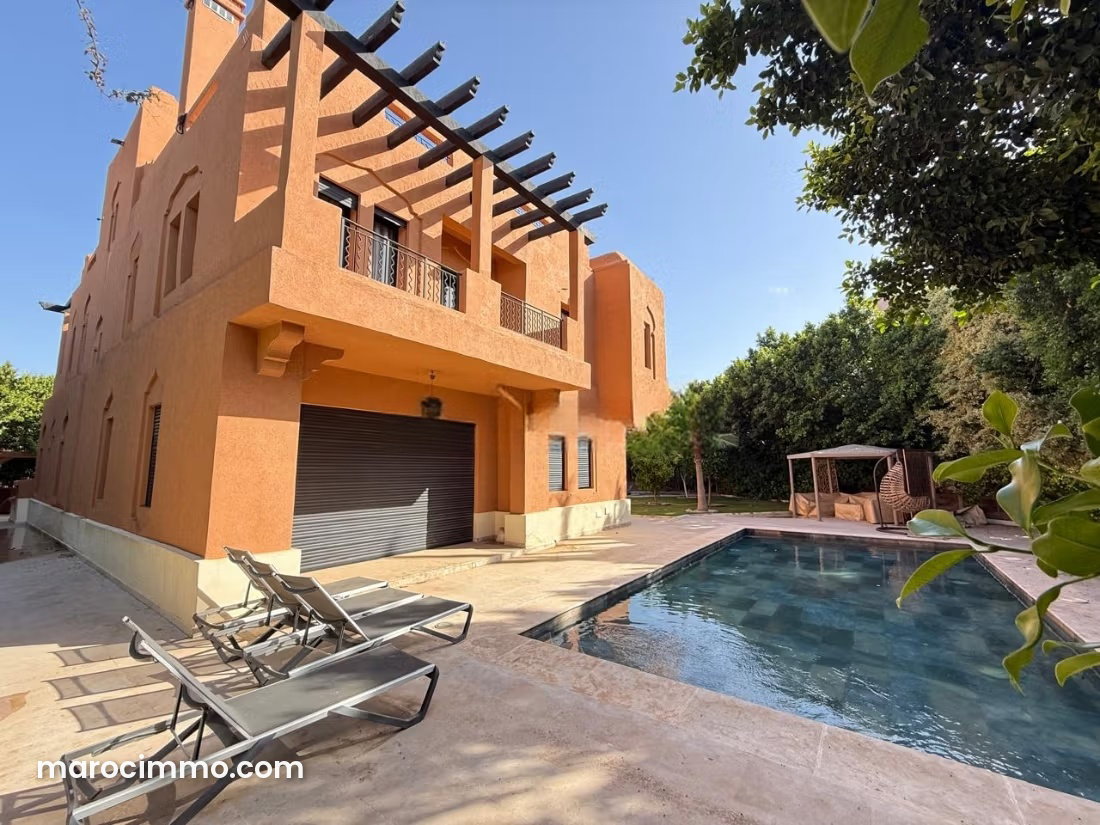 450 m² Villa with Pool and Garden, Palmeraie, Marrakech — Marrakesh