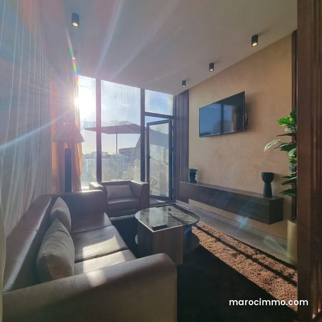 Furnished Apartment with 2-Bedroom Terrace in Maarif — 3