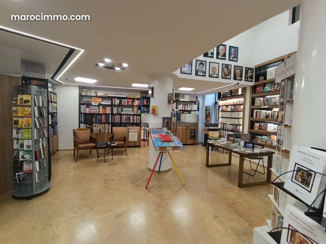 115 m² Commercial Premises, Two Levels, Racine, Casablanca — Casablanca