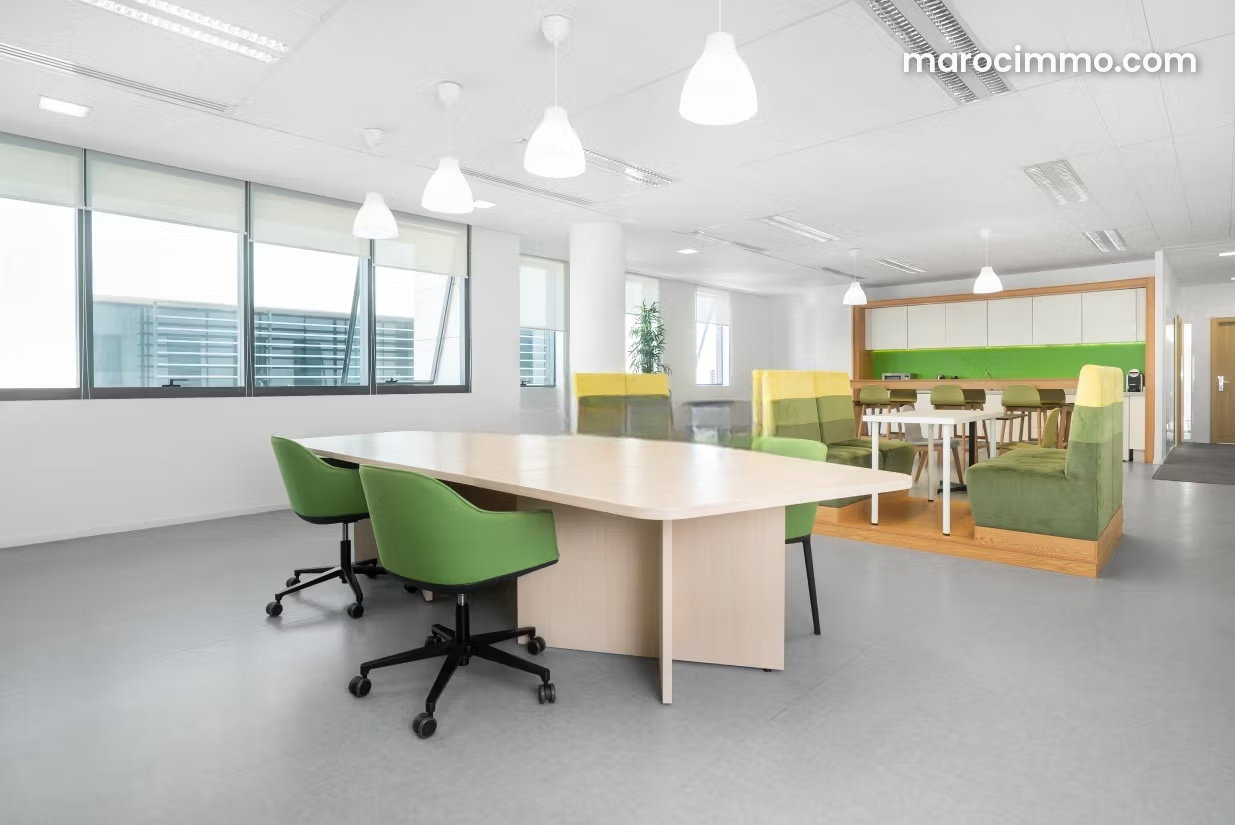 Office for Rent in Hay Riad, Rabat, in a Modern and Secure Building — Rabat