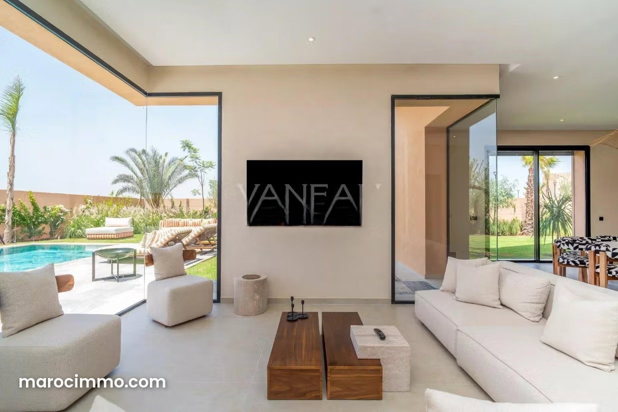 Villa neuve 4 suites avec piscine, Les Portes de Marrakech — Marrakech
