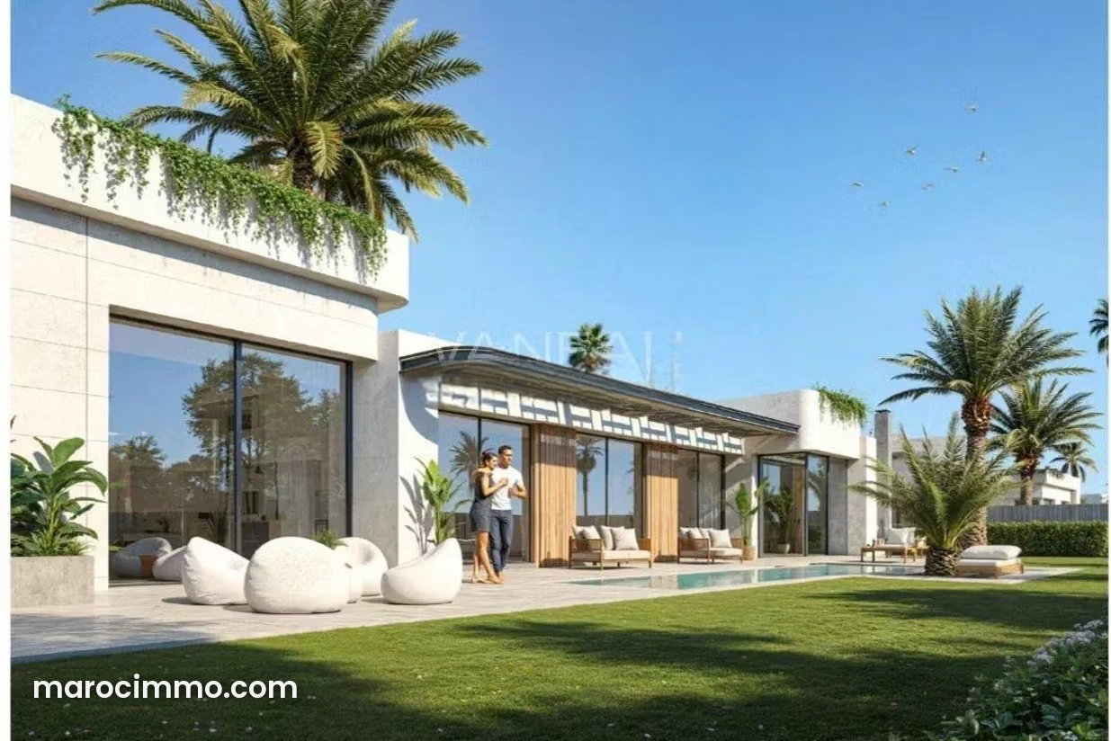 Villa contemporaine 318 m², Route d'Ourika, Marrakech — Marrakech