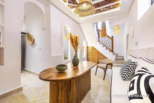 Charmant riad à la kasbah 3 chambres avec bassin — 5