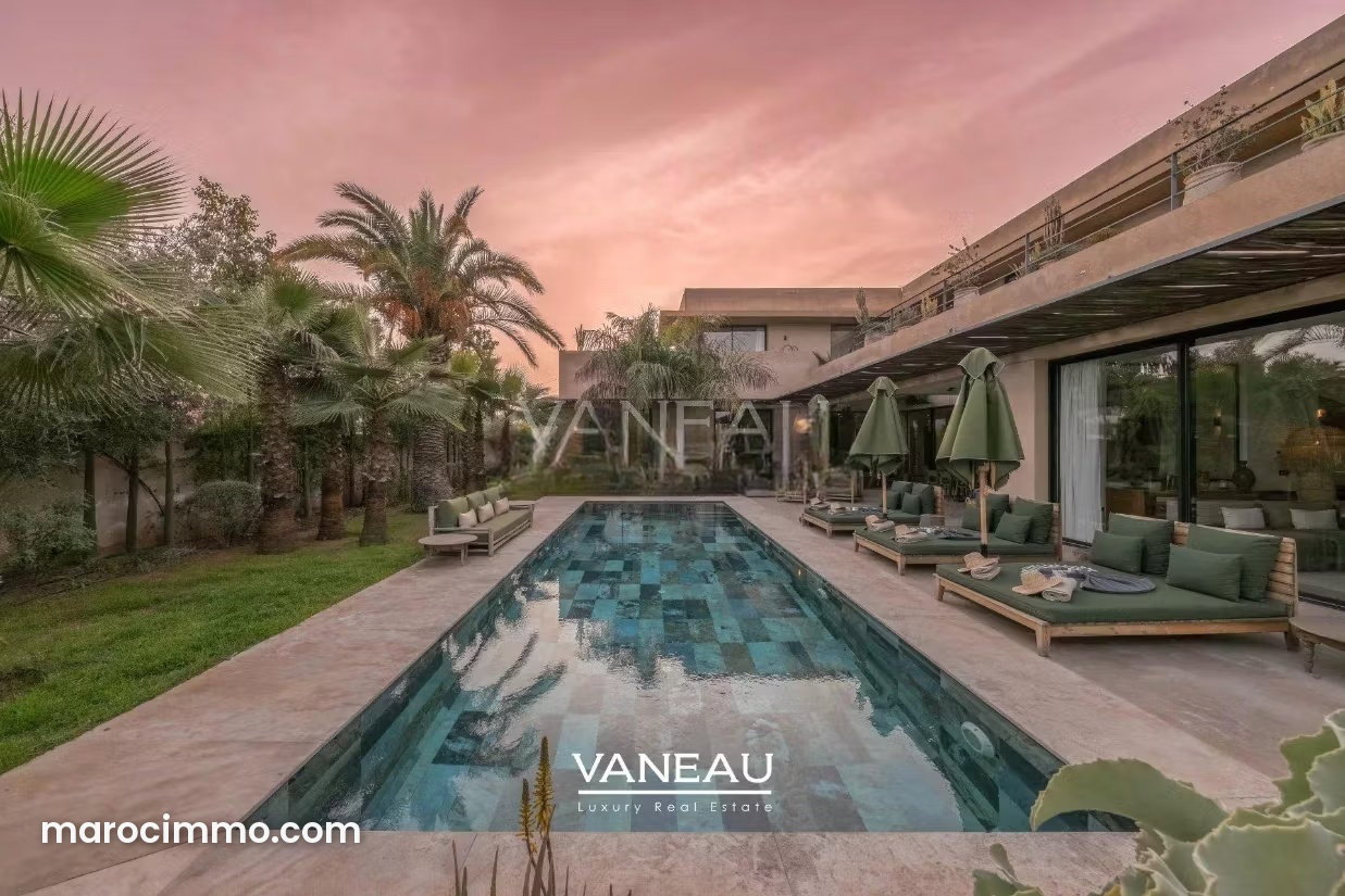 600 m² Villa with Golf Views and Private Spa, Amelkis Marrakech — Marrakesh