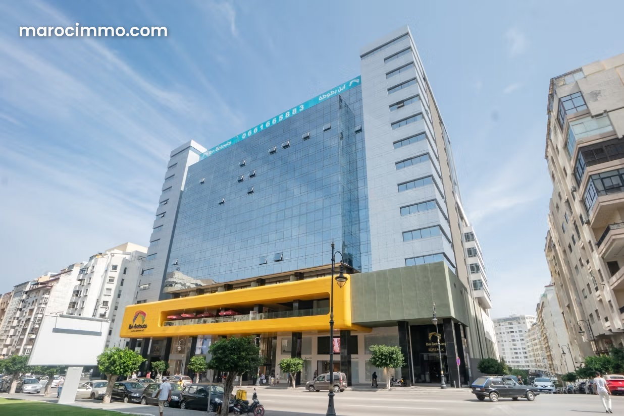 Office for rent in Tangier's Administrative District, secure building — Tangier