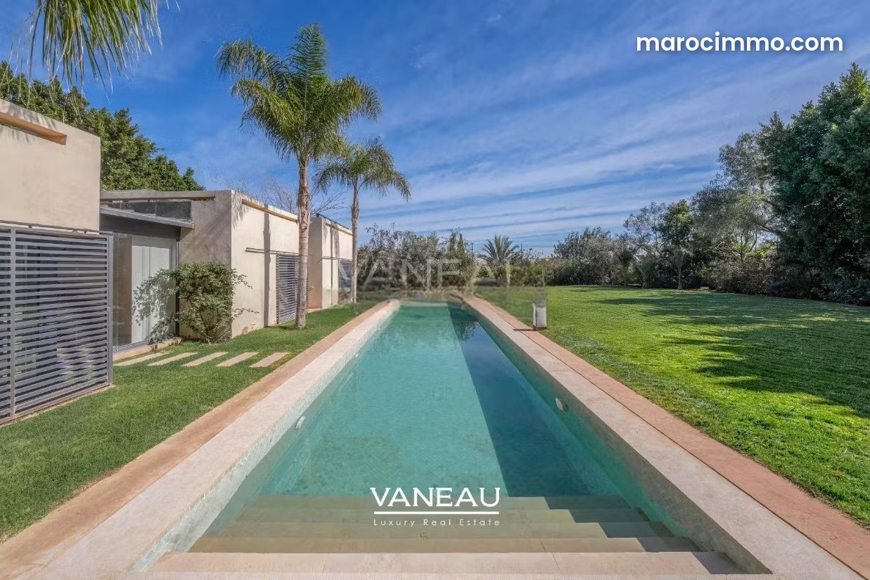 Villa 600 m² en première ligne de golf, Les Portes de Marrakech — Marrakech