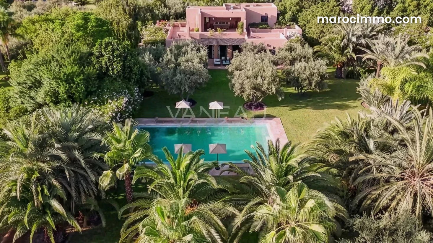 Villa 400 m², 6 chambres, jardin et piscine, Casablanca Finance City — Casablanca