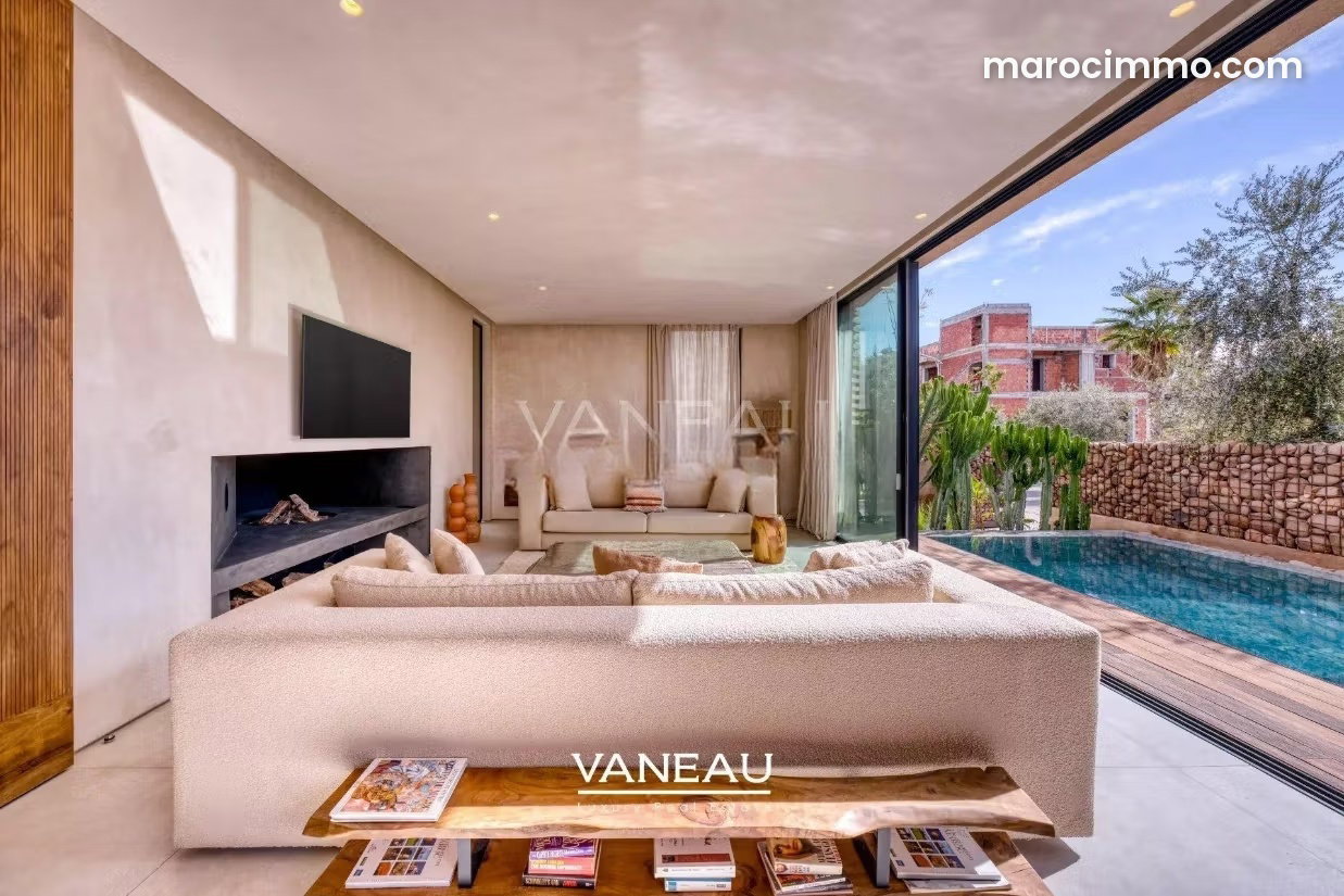 Villa contemporaine 489 m², piscine et jardin à Marrakech — Marrakech