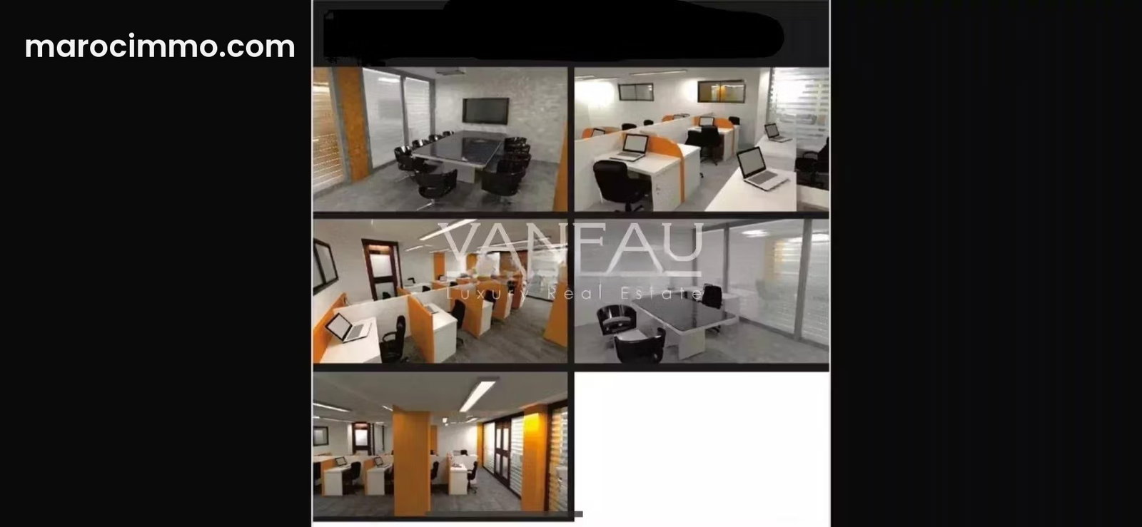 Local commercial 446 m², Anfa, Casablanca, quartier d'affaires — Casablanca