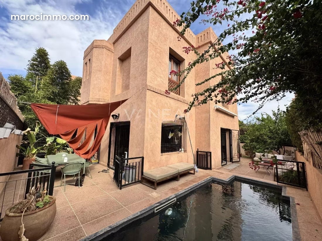 Villa 5 chambres avec piscine à louer, Hivernage Marrakech — Marrakech