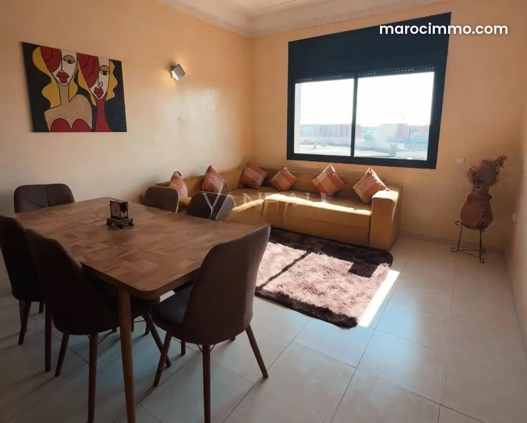 Furnished apartment with terrace and swimming pool in Marrakech — Marrakesh
