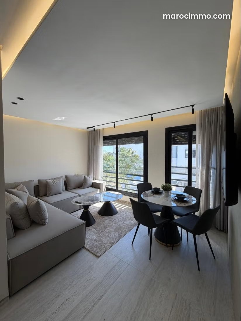 Furnished 48 sqm Studio, Luxury Residence with Gym, Casablanca Riviera — Casablanca