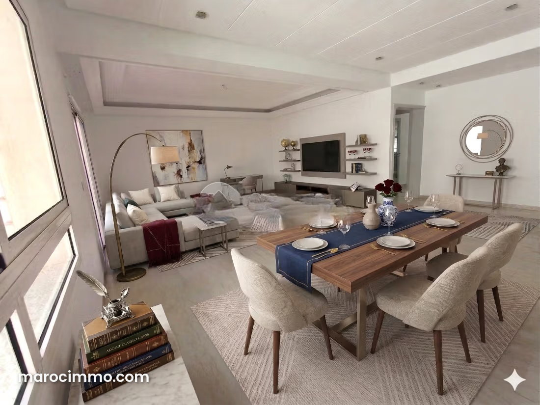4-room apartment with a large terrace for sale in Val Fleuri, Casablanca — Casablanca