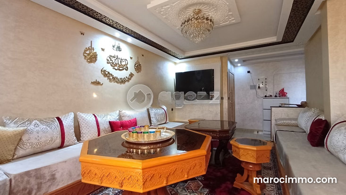 Appartement 3 chambres avec terrasse, El Youssoufia, Rabat — Rabat