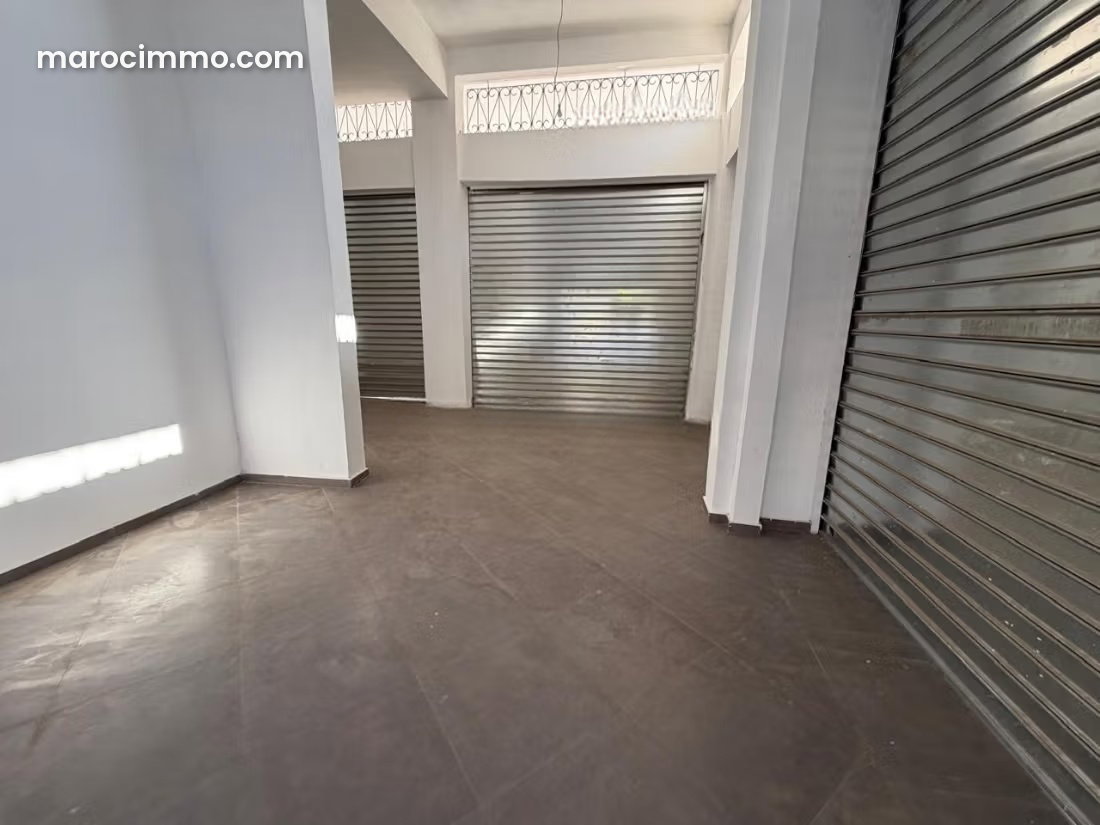 100 m² Commercial Space in Tilila, Agadir, with Three Frontages — Agadir