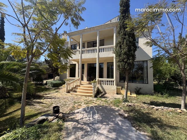 Spacious furnished house in Ounagha with garden, 6 rooms — Ounagha
