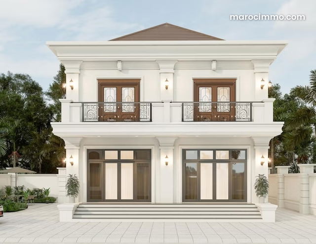 Villa à démolir de 460M2 a vendre sur quartier CIL, Impasse très calme — الدار البيضاء