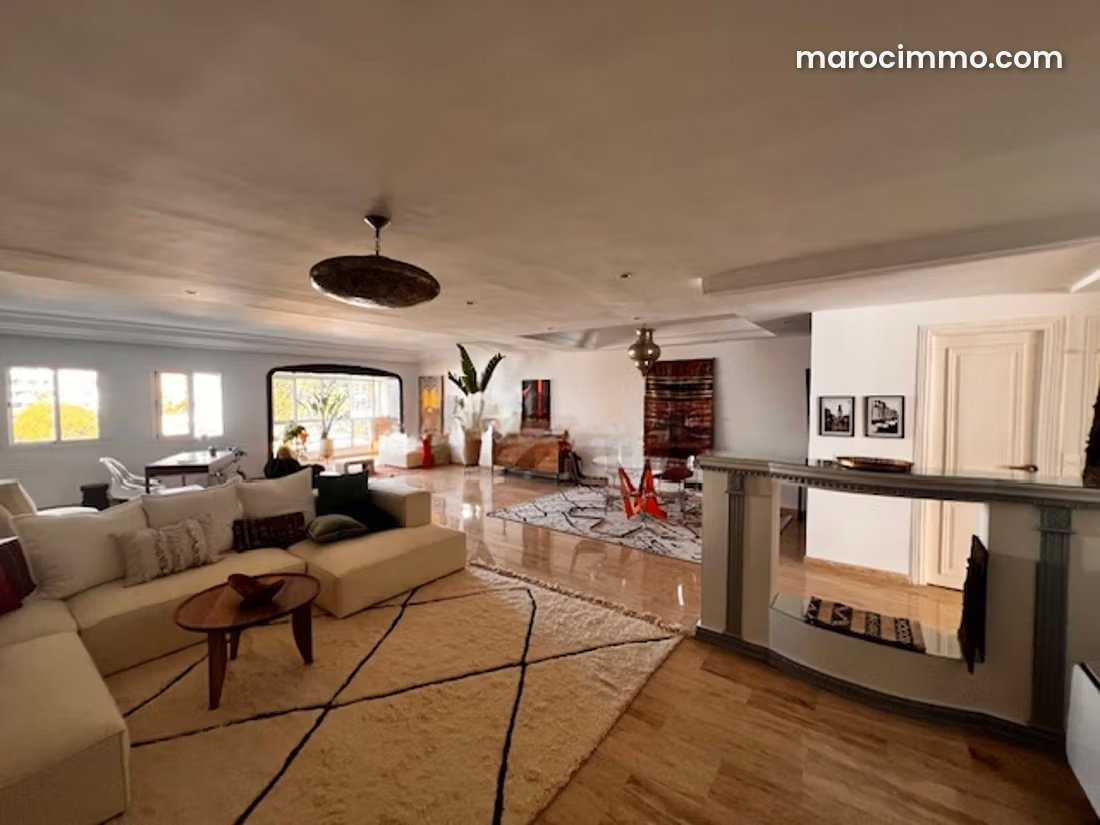 Appartement 237 m² meublé avec terrasse, Palmier, Casablanca — Casablanca