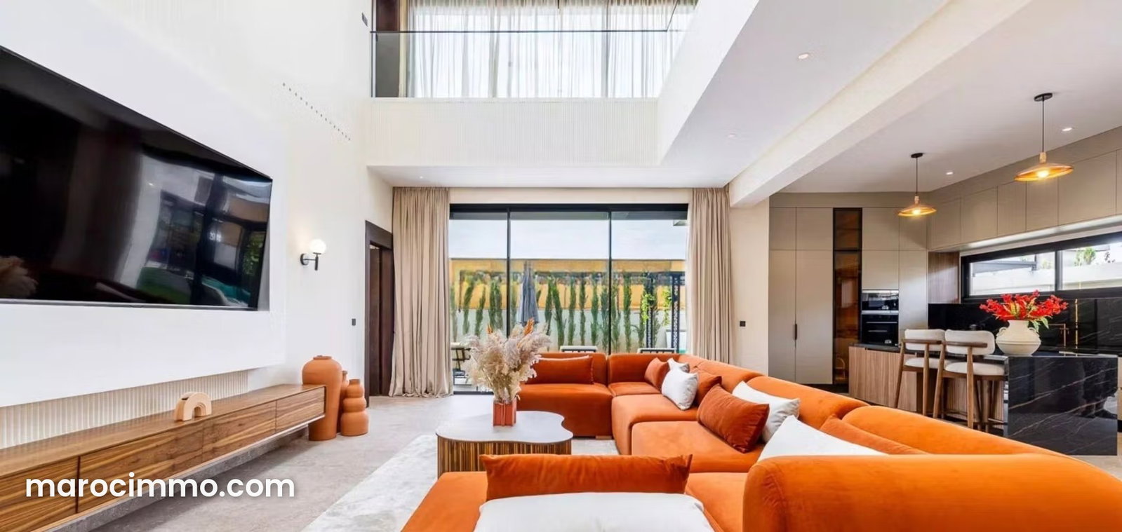 Contemporary 4-Bedroom Villa with Pool, Oued Ourika, Marrakech — Marrakesh
