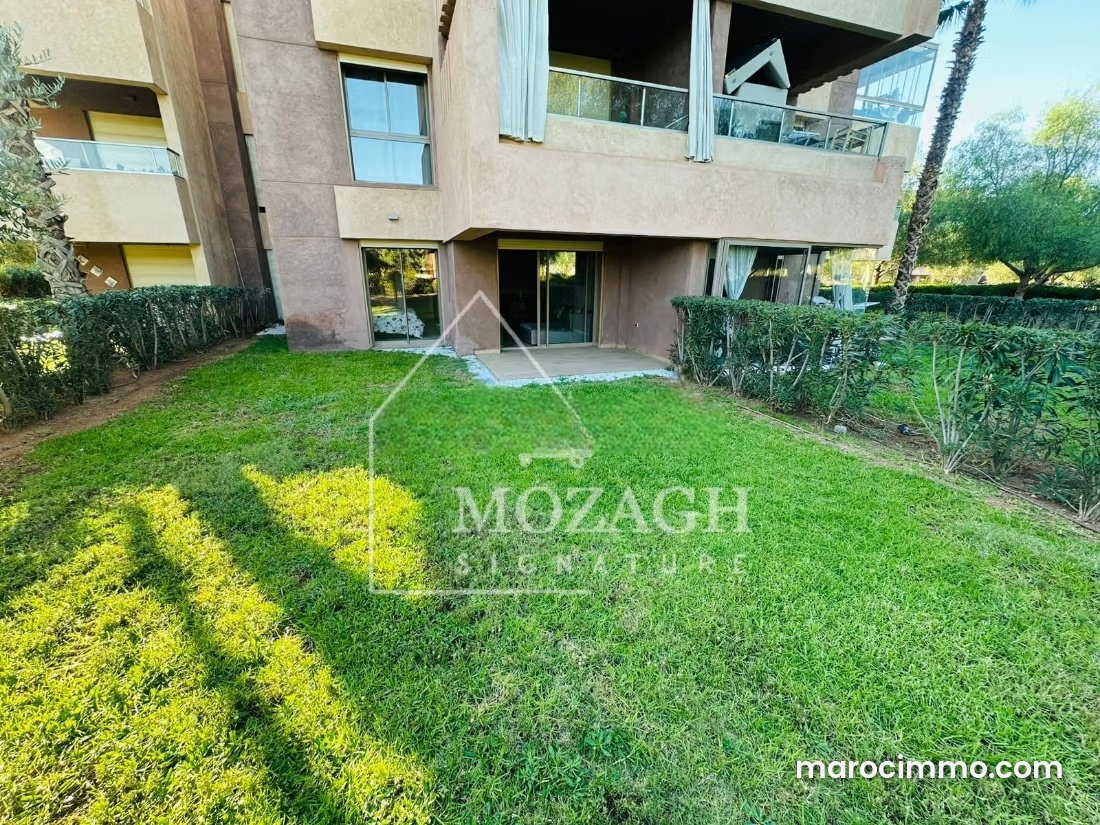 Appartement 3 pièces avec jardin privé, Agdal, Marrakech — Marrakech