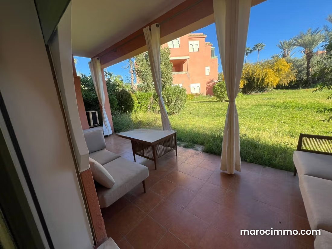 140 sqm Apartment with Garden and Pool, Palmeraie Marrakech — Marrakesh