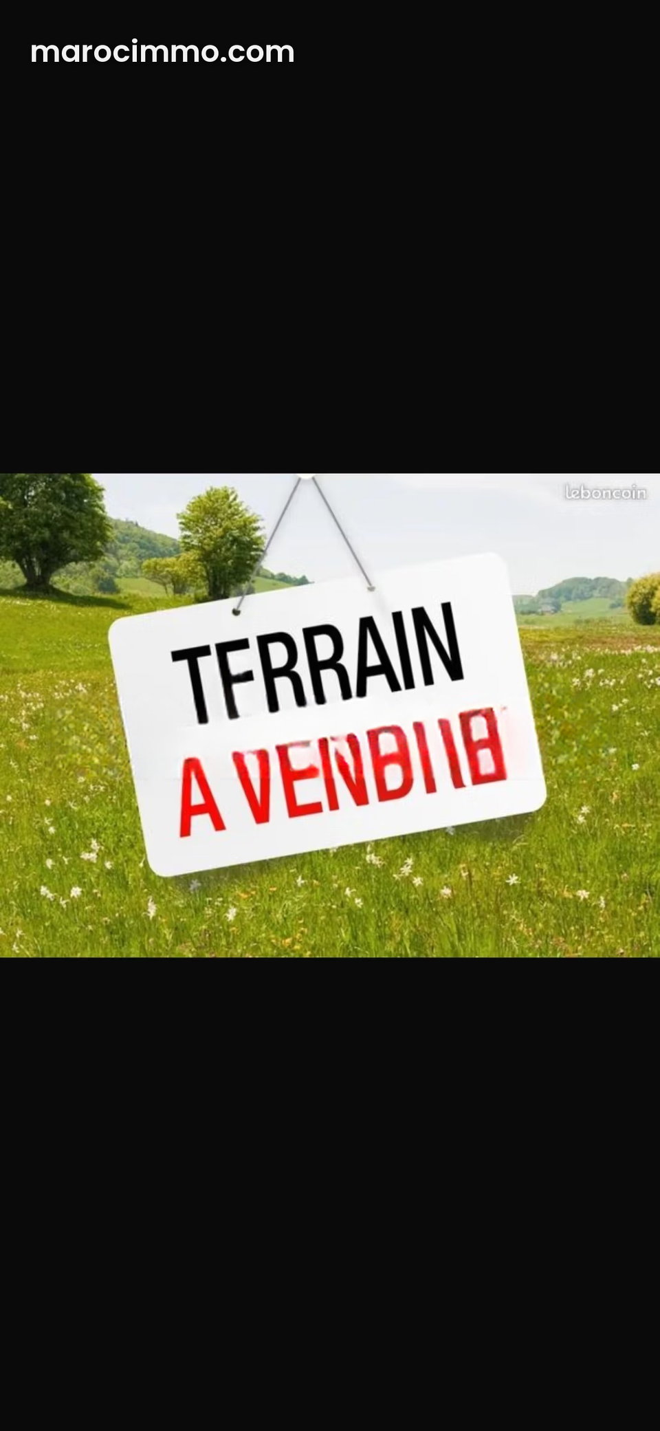 Beau terrain à la vente à l’onep Souissi. Surface totale 2030 m²