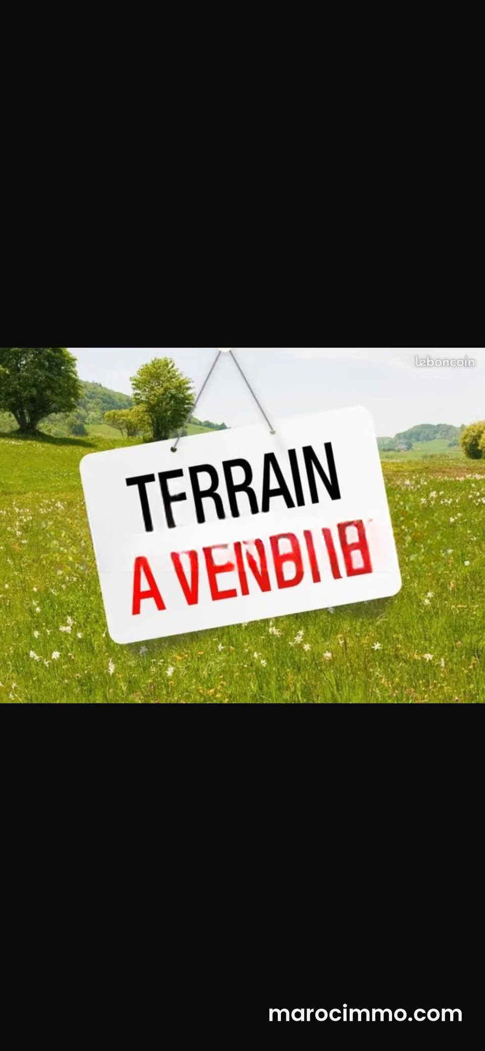 Terrain à acheter à El Menzeh. Superficie 10000 m²